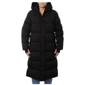London Fog Women's Ultra Long Puffer Coat
